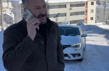 Başkan yolda kaldı, kendini eleştirdi 