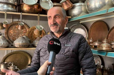 Başkent’in son bakır ustalarından Aytekin Küçük: "Bakıra talep çok ama yetişecek çırak yok" 