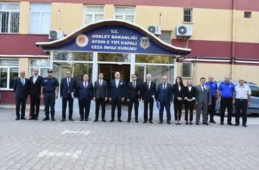Başsavcı Arısoy, Aydın E Tipi Cezaevi’ndeki çalışmaları değerlendirdi
