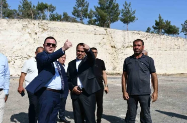 Başsavcıdan adliye binası inşaatında inceleme 