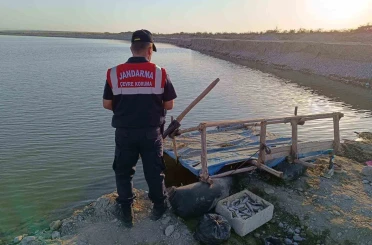 Batman Çayı’nda 250 metre hayalet ağ bulundu 