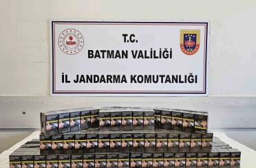 Batman’da 2 bin 399 paket kaçak sigara ele geçirildi 