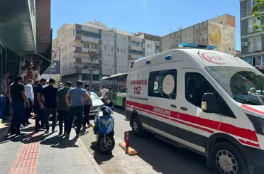 Batman’da belediye otobüsü ile motosiklet çarpıştı: 1 yaralı
