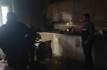Batman’da evde çıkan yangında 1 kişi dumandan etkilendi 