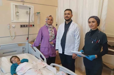 Batman‘da kek ve ceviz parçası akciğerine kaçtı 