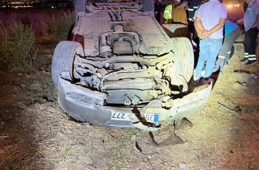 Batman’da otomobil takla attı: 1 yaralı 