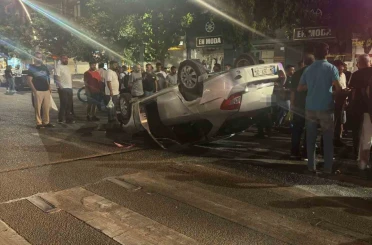 Batman’da otomobil takla attı: 2 yaralı 