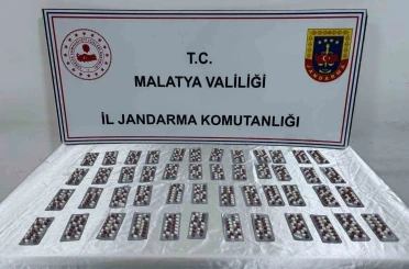Battalgazi’de 661 adet sentetik ecza hapı ele geçirildi:1 gözaltı 