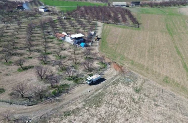 Battalgazi’de kırsal mahallelerde yol çalışmaları sürüyor 