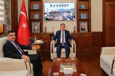 Bayburt Defterdarı Gönültaş görevine başladı
