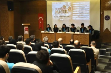 Bayburt Fen Lisesi öğrencilerinden Türk destanları paneli 