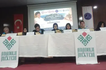 Bayburt Fen Lisesinde Cengiz Dağcı paneli düzenlendi
