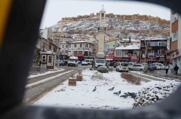 Bayburt’a kar geliyor 