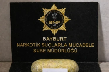 Bayburt’ta 219 gram skunk ele geçirildi 