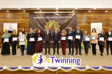 Bayburt’ta 9 okul ‘eTwinning Okulu’ ünvanı aldı 