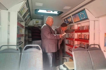 Bayburt’ta ‘Gezici Kütüphane’ huzurevi sakinleriyle buluşturuldu 