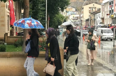 Bayburt’ta gök gürültülü sağanak yağış bekleniyor 
