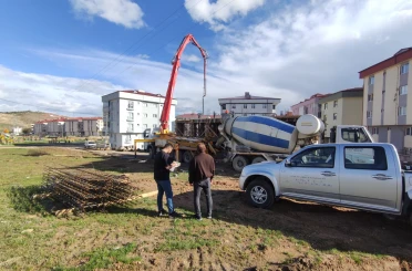 Bayburt’ta hazır beton tesisleri denetlendi 