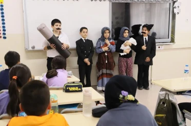 Bayburt’ta öğrencilere ’Okuma Halkaları Projesi’ ile kitap okuma alışkanlığı kazandırılıyor 