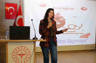 Bayburt’ta personele yönelik düzenlenen eğitimde kalp sağlığına dikkat çekildi 