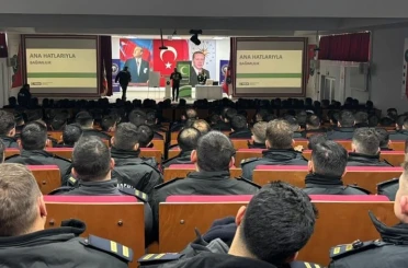 Bayburt’ta POMEM öğrencilerine bağımlılıkla mücadele eğitimi verildi 