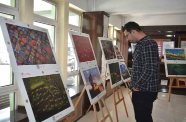 Bayburt’ta tarım, orman ve insan temalı fotoğraf sergisi açıldı 