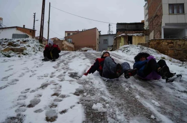 Bayburt’ta termometreler eksi 18’i gördü 