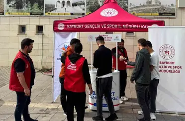 Bayburt’ta üniversite öğrencilerine yönelik tanıtım ve bilgilendirme yapıldı
