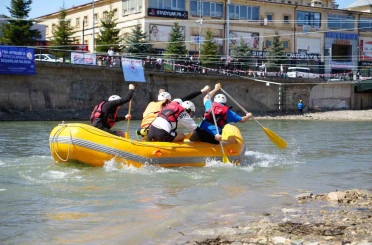 Bayburt’ta ’Üniversiteler Arası Rafting Türkiye Şampiyonası’ başladı 