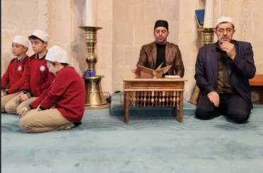 Bayburt’ta vefat eden öğretmenler için Ulu Camii’de mevlit okundu 