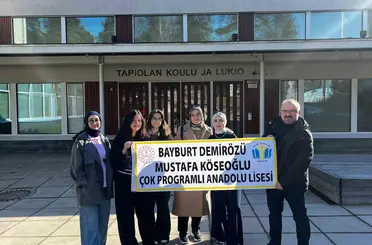 Bayburt’tan Finlandiya’ya Erasmus+ hareketliliği

