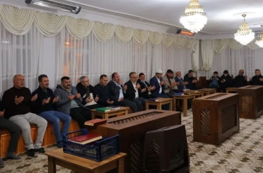 Bayburt’un Taht köyünde mukabele programı gerçekleştirildi 