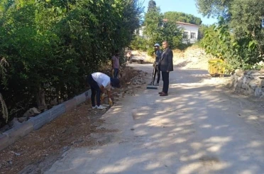 Bayırköy’de elektrik hatları yer altına alınıyor 