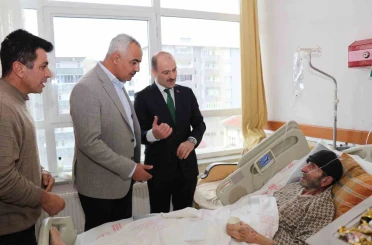 Bayramda hastalar unutulmadı 