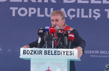 BBP Genel Başkanı Destici, Bozkır’da toplu açılış törenine katıldı 