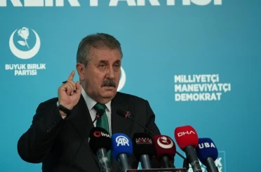 BBP Genel Başkanı Destici: "Gazze’deki soykırımın sorumluları mutlaka yargılanmalı" 