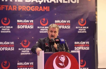 BBP Genel Başkanı Destici: "İşledikleri açık bir savaş suçudur ve mutlaka Trump da Netanyahu da yargılanmalıdır" 