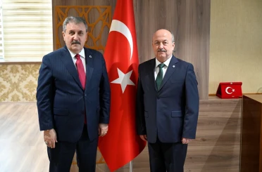 BBP Genel Başkanı Destici’den UÜ Rektörü Demir’e hayırlı olsun ziyareti 