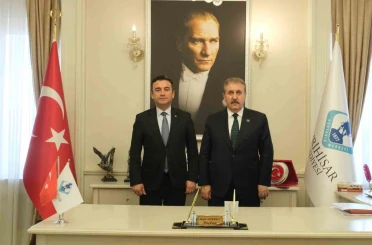 BBP Genel Başkanı Mustafa Destici’den Başkan Dökmeci’ye ziyaret 