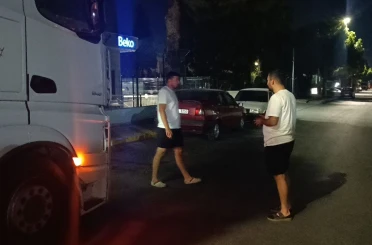 Beko önünde saatlerce bekletilen tırcılardan tepki 