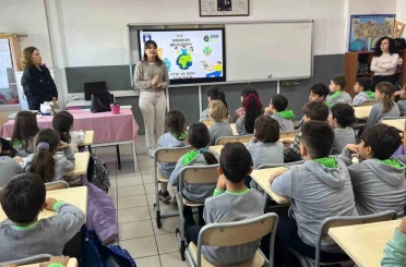 Belediyeden çocuklara sıfır atık eğitimi 