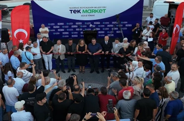 Belediyenin market projesinin 8’inci şubesi Marmaraereğlisi’nde açıldı 
