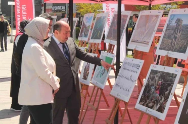 Bereketin Yüzyılı fotoğraf sergisi Düzce’de vatandaşlarla buluştu 