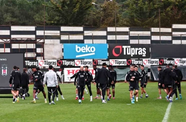 Beşiktaş, Fenerbahçe maçı hazırlıklarını tamamladı 