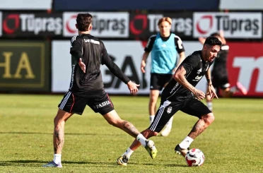 Beşiktaş kondisyon ve taktik çalıştı 