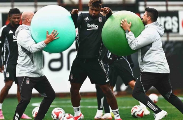 Beşiktaş kondisyon ve taktik çalıştı 