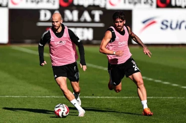Beşiktaş, Samsunspor maçı hazırlıklarını sürdürdü 