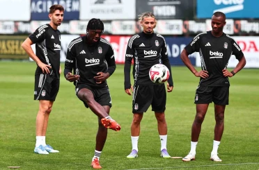 Beşiktaş’ta, Göztepe maçının hazırlıkları tamamlandı 