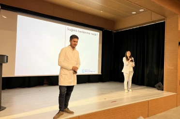 Beslenmenin sırları işaret diliyle anlatıldı 