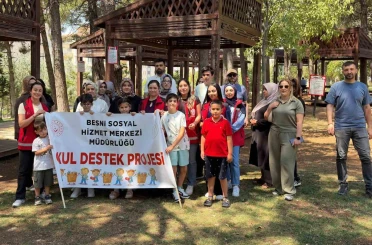 Besni’de SED aileleri ve çocuklar kahvaltı etkinliğinde buluştu 